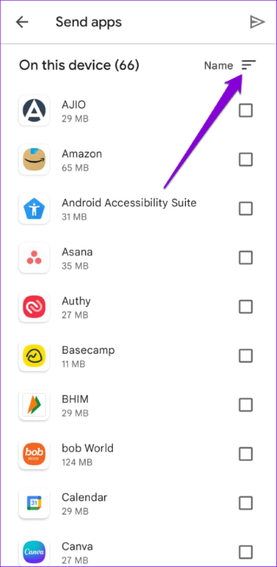 Sort-Installed-Apps-in-Play-Store-500x1024-1 أفضل طريقتين لمشاركة التطبيقات بين أجهزة Android