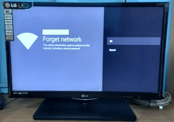 TV-WiFi-Not-Connecting-Forget-Network.jpg التلفزيون غير متصل بشبكة Wi-Fi؟ إليك كيفية إصلاح المشكلة