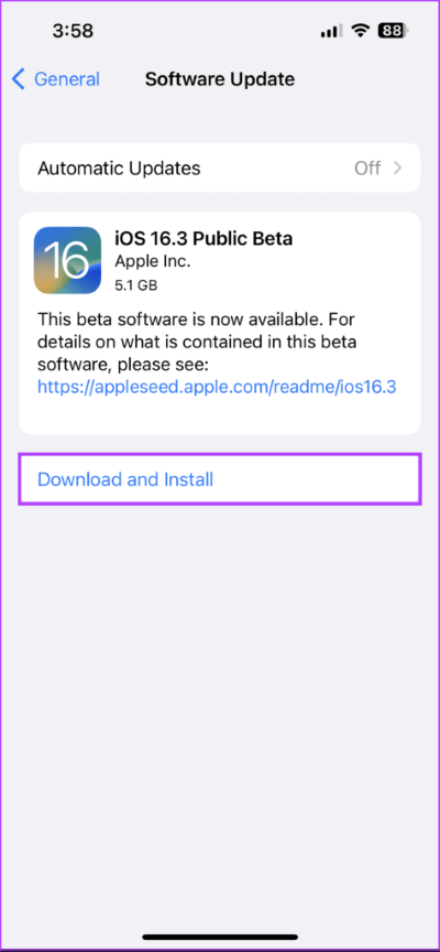 Tap-download-and-install-1-474x1024-2 أفضل 6 طرق لإصلاح عدم عمل البحث المرئي Visual Look Up على iPhone
