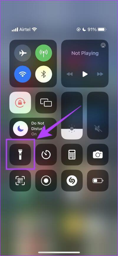 Tap-on-Flashlight كيفية تغيير سطوع مصباح يدوي على هاتفك