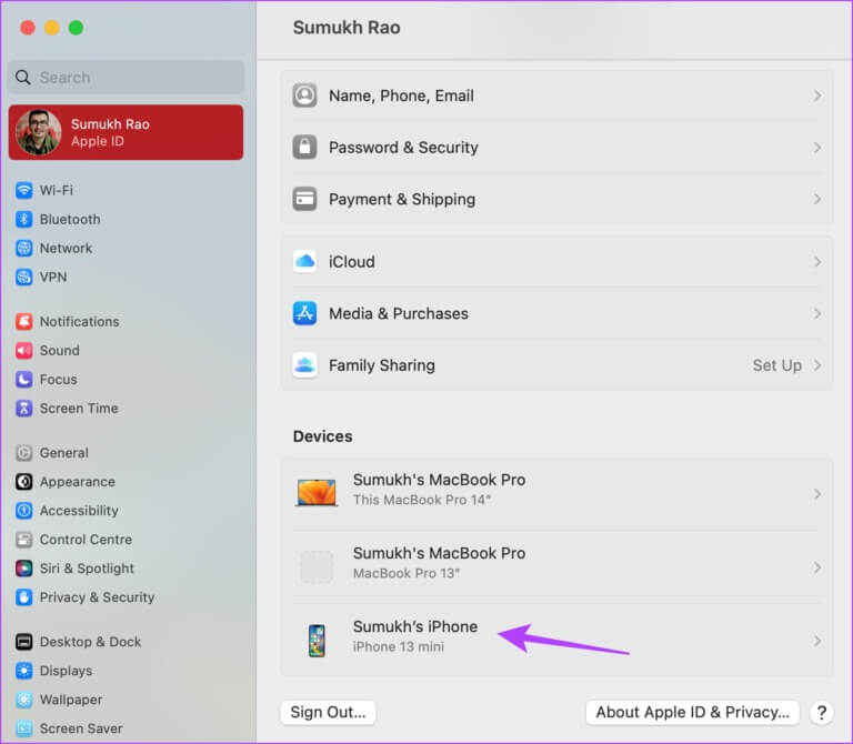 Tap-on-the-Device-Mac-768x670-1 كيفية البحث عن رقم IMEI على iPhone:إليك 8 طرق سهلة