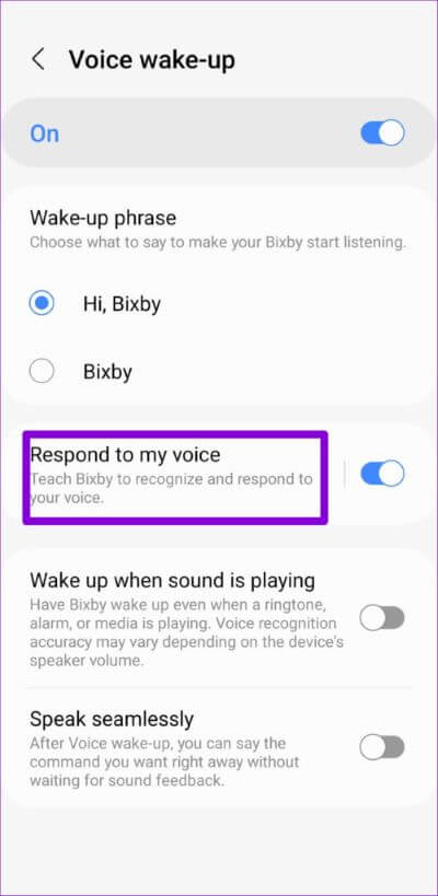 Train Bixby Voice 500x1024 1 - أفضل 7 طرق لإصلاح عدم عمل Bixby على هواتف Samsung Galaxy