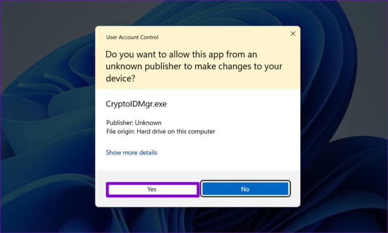 UAC-Prompt-1-1-768x463-1 أفضل 6 طرق لإصلاح خطأ لا يمكن تشغيل هذا التطبيق على جهاز الكمبيوتر Windows 11