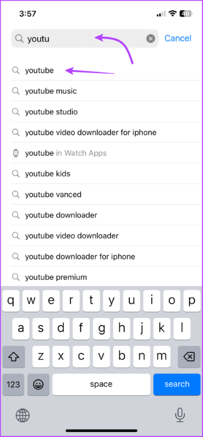 Update-the-App-on-iPhone-2-475x1024-1 10 طرق لإصلاح تعطل تطبيق YouTube أو عدم عمله على iPhone