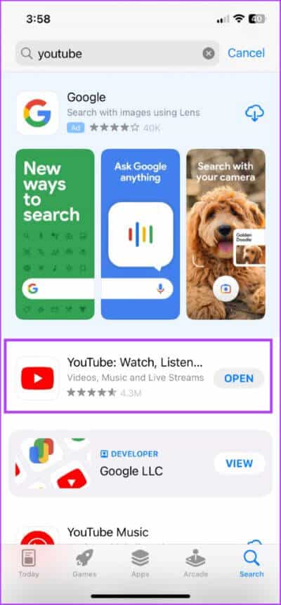 Update-the-App-on-iPhone-3-475x1024-1 10 طرق لإصلاح تعطل تطبيق YouTube أو عدم عمله على iPhone