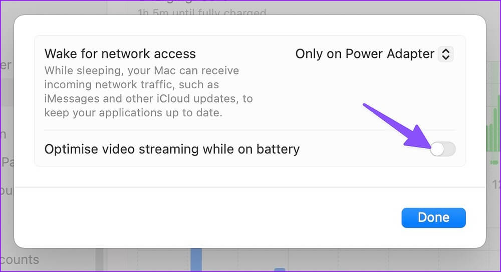 Use-Low-Power-Mode-on-Mac-6 كيفية استخدام وضع الطاقة المنخفضة على جهاز Mac