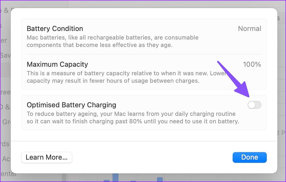 Use-Low-Power-Mode-on-Mac-9 كيفية استخدام وضع الطاقة المنخفضة على جهاز Mac