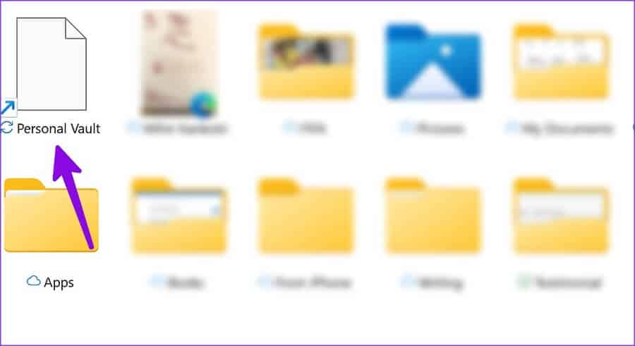 ما هو Personal Vault في نظامي التشغيل Windows 10 و Windows 11 - %categories
