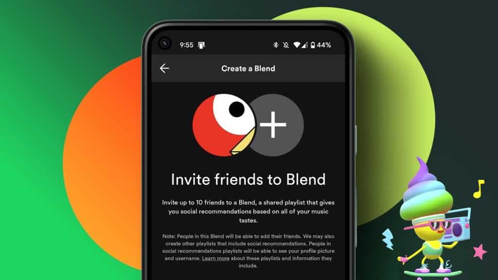 كيفية إنشاء قائمة تشغيل Spotify Blend على iPhone و Android - %categories