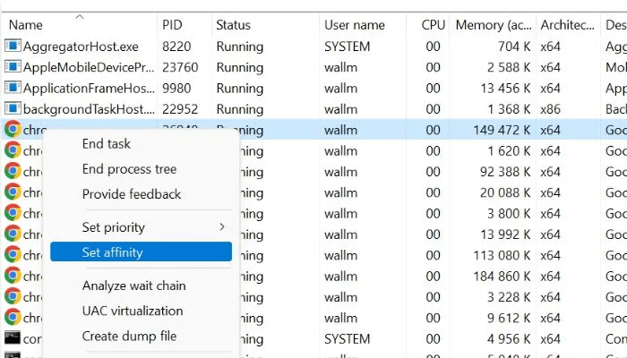 كيفية تعيين نوى CPU محددة لتطبيق في Windows - %categories