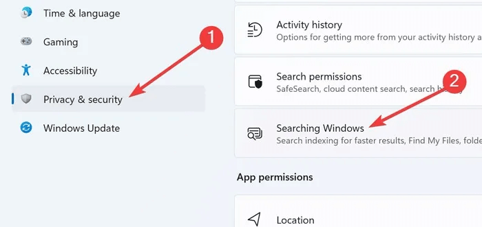 Windows-Indexing-Privacy-Security.jpg 5 طرق لإصلاح خطأ Windows "تم إيقاف الفهرسة مؤقتًا"