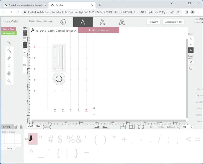 Windows-Make-Fonts-FontArk.jpg 6 برامج لإنشاء الخط الخاص بك في Windows