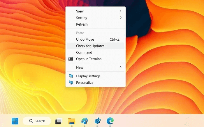 Windows-Registry-Hacks-Check-for-Updates-Context-Menu-Windows11.jpg 16 إختراق لسجل Windows مفيد لتحسين تجربتك