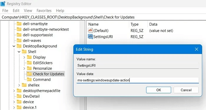 Windows-Registry-Hacks-Check-for-Updates-MS-Settings.jpg 16 إختراق لسجل Windows مفيد لتحسين تجربتك