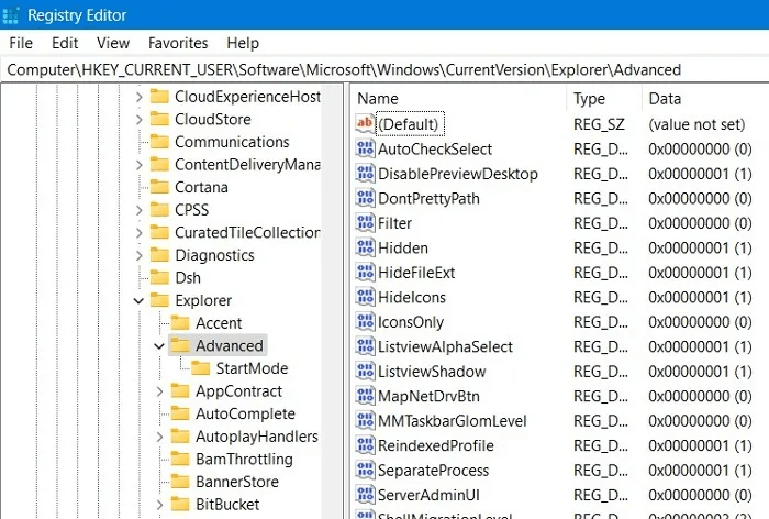 Windows-Registry-Hacks-Classic-Explorer-Advanced.jpg 16 إختراق لسجل Windows مفيد لتحسين تجربتك