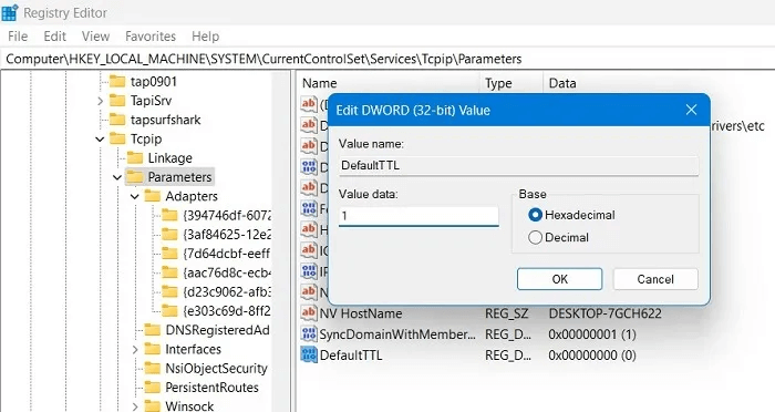 Windows-Registry-Hacks-Internet-Speeds-TCPIP-Values.jpg 16 إختراق لسجل Windows مفيد لتحسين تجربتك