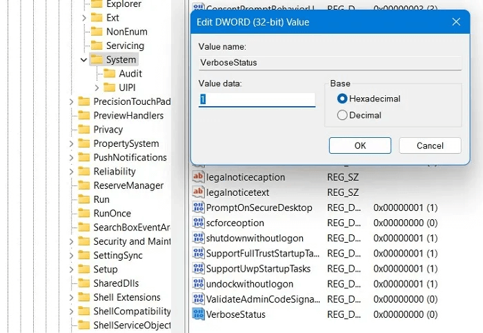 Windows-Registry-Hacks-VerboseStatus-Value-Edit-1.jpg 16 إختراق لسجل Windows مفيد لتحسين تجربتك