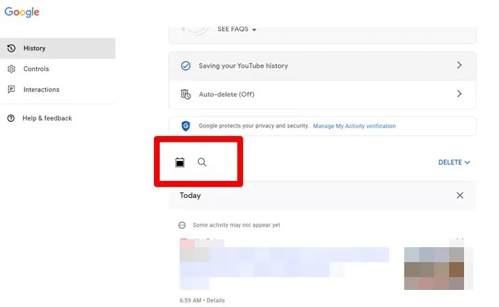 YouTube-Computer-My-Actitivity.jpg كيفية الإيقاف المؤقت ومسح سجل YouTube
