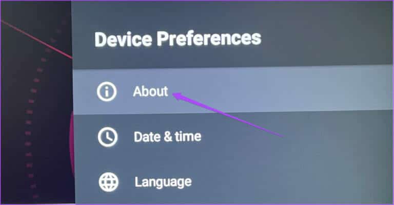 about-device-preferences-android-tv-768x399-1 أفضل 6 إصلاحات لعدم وجود صوت في تطبيق YouTube على Android TV