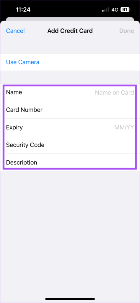 add-card-details-safari-iphone-474x1024-1 كيفية إضافة بطاقة ائتمان في Safari على iPhone و iPad و Mac