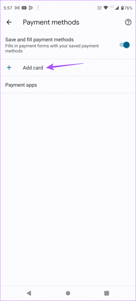 add-card-payment-settings-chrome-android-462x1024-1 كيفية إضافة طريقة دفع في Google Chrome على سطح المكتب والجوال