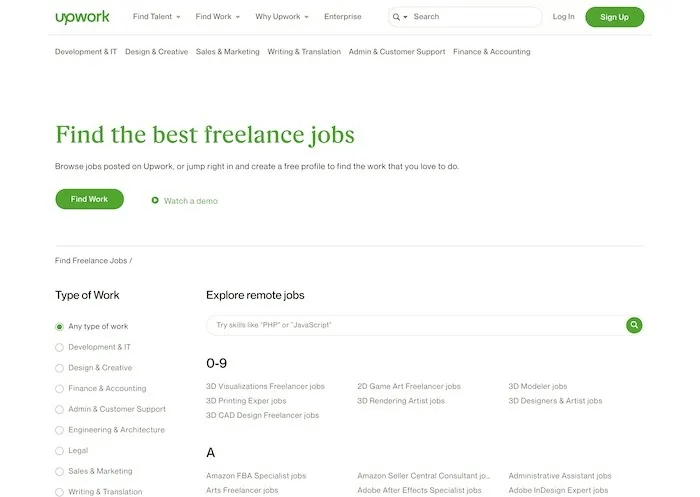 best-job-sites-remote-work-upwork.jpg 12 من أفضل مواقع البحث عن عمل لأجل العمل عن بُعد