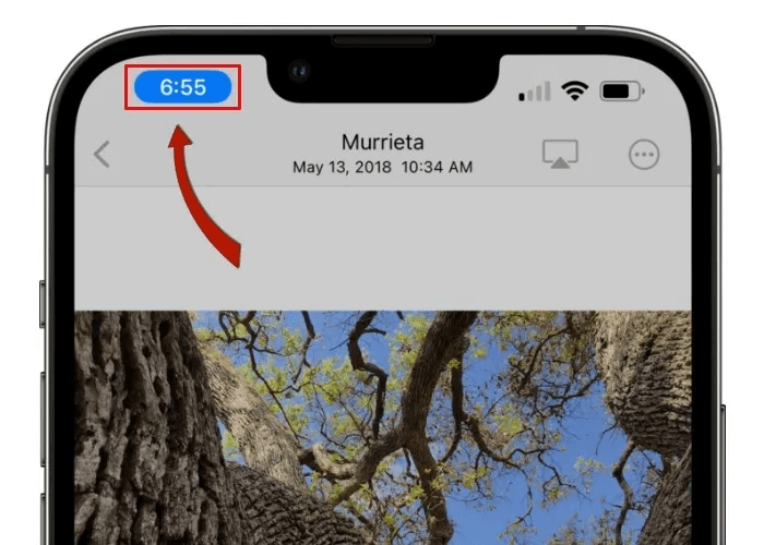 blue-indicator-iphone.jpg كيفية عمل AirPlay على Mac من iPhone