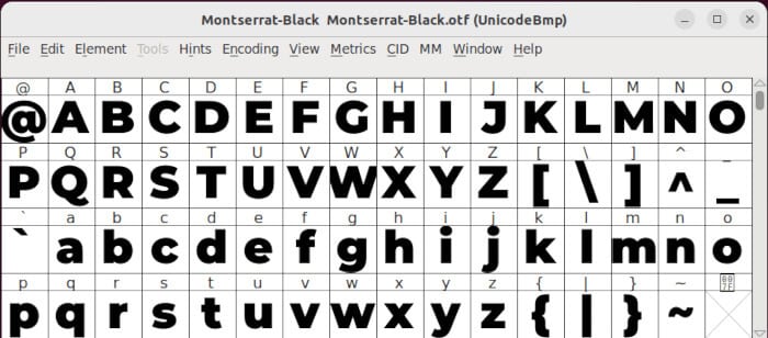 convert-fonts-ubuntu-06-font-overview-screen كيفية تحويل الخطوط إلى تنسيق ttf. في Ubuntu