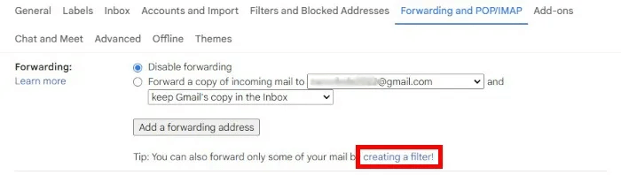 كيفية إعداد إعادة التوجيه التلقائي في Gmail - %categories