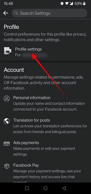 hide-facebook-friends-list-mobile-profile-settings.jpg كيف تخفي قائمة أصدقائك على Facebook عن الآخرين