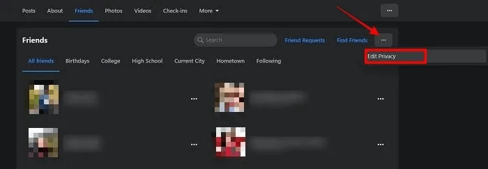 hide-your-facebook-friends-list-edit-privacy.jpg كيف تخفي قائمة أصدقائك على Facebook عن الآخرين