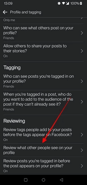 hide-your-facebook-friends-list-mobile-review.jpg كيف تخفي قائمة أصدقائك على Facebook عن الآخرين