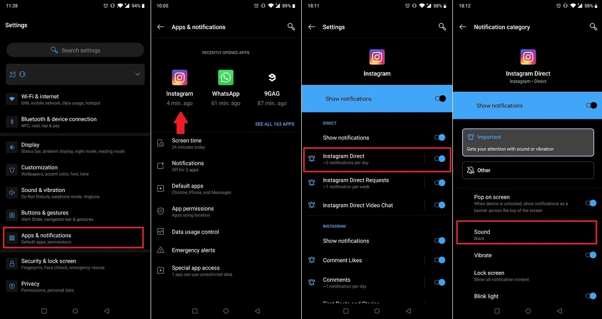 how-to-change-notification-sounds-instagram.jpg كيفية تغيير صوت الإشعارات على هاتف Android