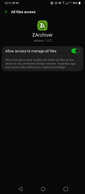 how-to-compress-and-extract-files-on-android-using-zarchiver-access.jpg كيفية ضغط واستخراج الملفات على Android باستخدام ZArchiver