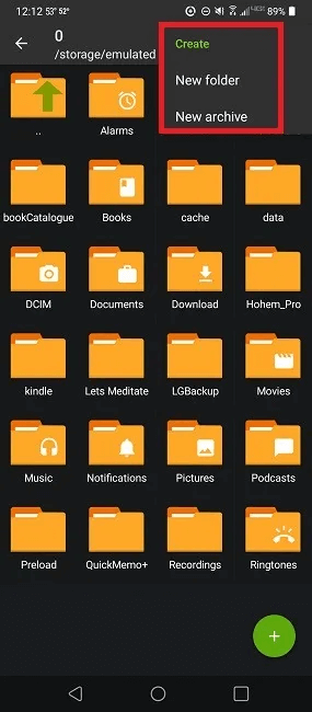 how-to-compress-and-extract-files-on-android-using-zarchiver-create.jpg كيفية ضغط واستخراج الملفات على Android باستخدام ZArchiver