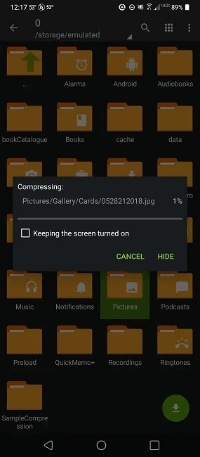 how-to-compress-and-extract-files-on-android-using-zarchiver-wait.jpg كيفية ضغط واستخراج الملفات على Android باستخدام ZArchiver