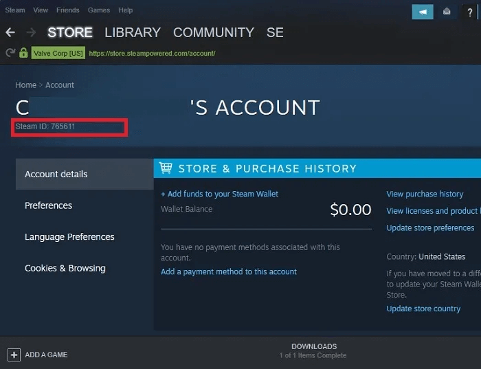 how-to-find-your-steam-id-and-customize-it-profile-account-id.jpg كيفية العثور على معرف Steam الخاص بك وتخصيصه