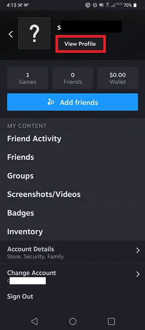 how-to-find-your-steam-id-mobile-profile-views.png كيفية العثور على معرف Steam الخاص بك وتخصيصه