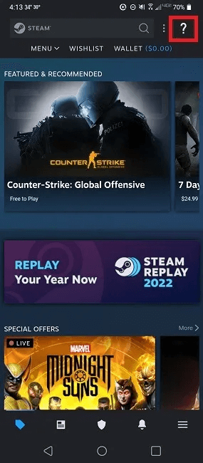 how-to-find-your-steam-id-mobile-profile.jpg كيفية العثور على معرف Steam الخاص بك وتخصيصه