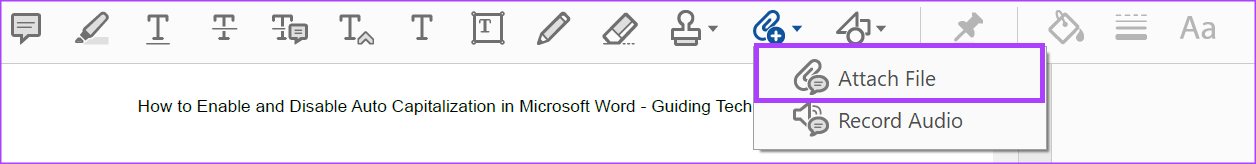how-to-insert-audio-comments-in-a-pdf-using-adobe-acrobat-4 كيفية إدراج تعليقات صوتية في ملف PDF باستخدام Adobe Acrobat في Windows 11