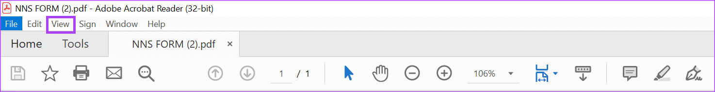 how-to-open-a-PDF-in-fullscreen-mode-using-adobe-acrobat-7 كيفية فتح ملف PDF في وضع ملء الشاشة باستخدام Adobe Acrobat على Windows 11