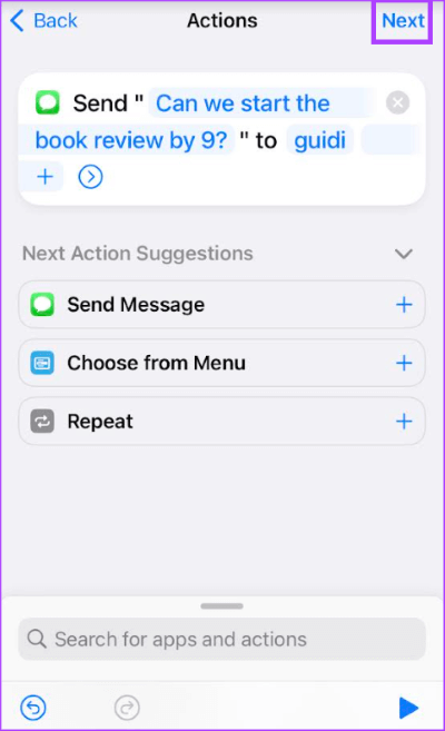 how-to-schedule-a-text-message-on-your-iphone-using-the-shortcuts-app-15 كيفية جدولة رسالة نصية على جهاز iPhone باستخدام تطبيق الاختصارات