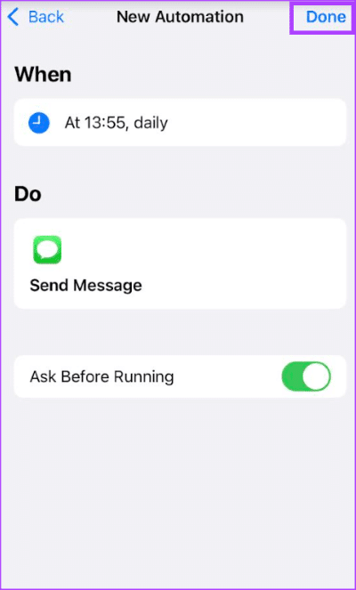 how-to-schedule-a-text-message-on-your-iphone-using-the-shortcuts-app-17 كيفية جدولة رسالة نصية على جهاز iPhone باستخدام تطبيق الاختصارات