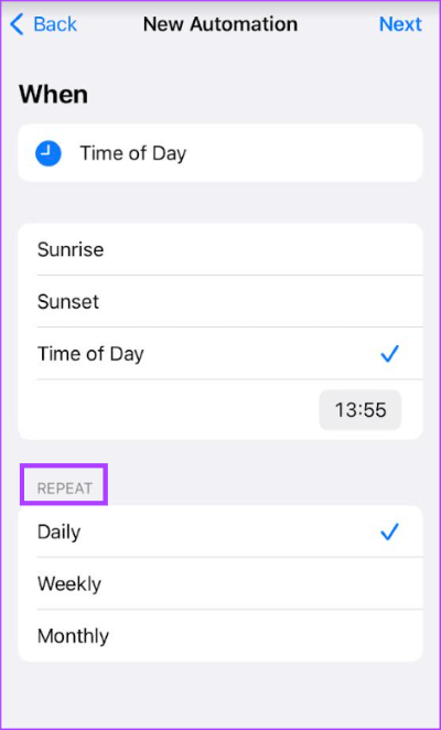 how-to-schedule-a-text-message-on-your-iphone-using-the-shortcuts-app-6 كيفية جدولة رسالة نصية على جهاز iPhone باستخدام تطبيق الاختصارات