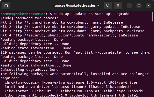install-vnc-server-ubuntu-03-updating-system.png كيفية إعداد خادم VNC في Ubuntu
