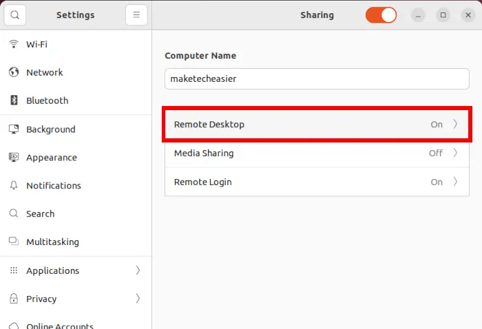 install-vnc-server-ubuntu-22-open-remote-desktop-menu.png كيفية إعداد خادم VNC في Ubuntu