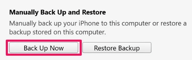 itunes-manual-backup-1.jpg عمل نسخة احتياطية لجهاز iPhone على Windows