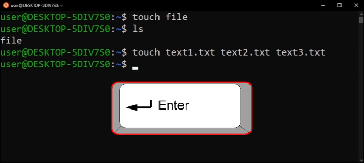 lester5-5 كيفية إنشاء ملف نصي في Linux