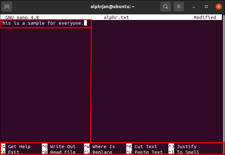 linux3 كيفية إنشاء ملف نصي في Linux