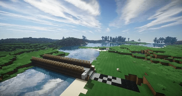 minecraft-optifine-mod-world-view.jpg كيفية تنزيل وتثبيت OptiFine لـ Minecraft